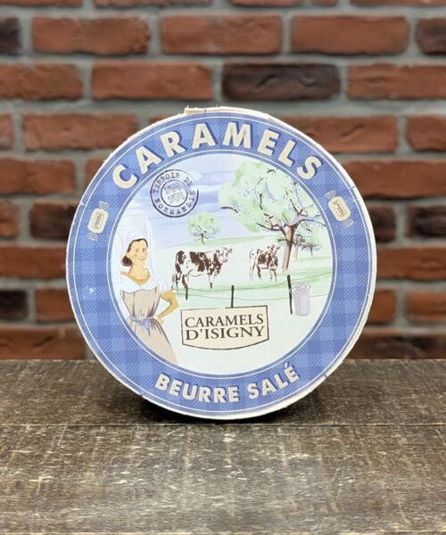 Boîte Ronde de Caramels Beurre Salé 150g