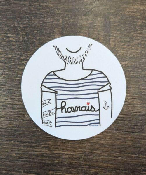 Sticker havrais par Marygribouille