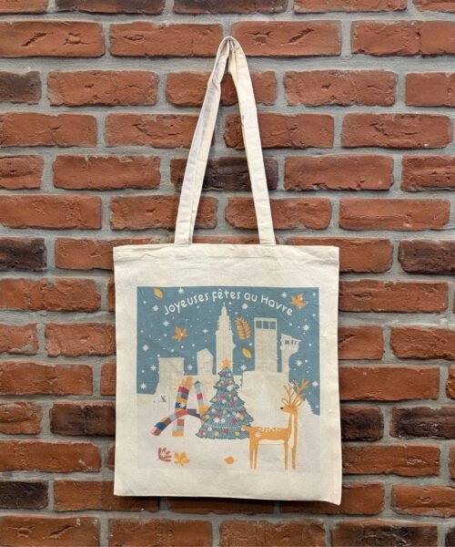 Tote Bag Joyeuses Fêtes au Havre