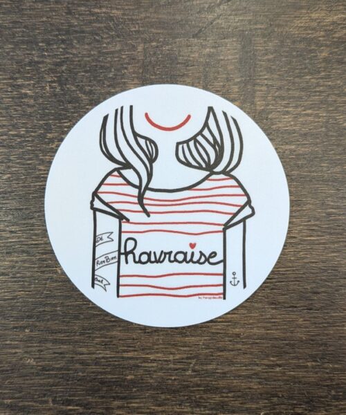 Sticker havraise par Marygribouille