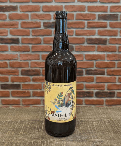 Mathilde Bière Artisanale Bio Blonde 75 cl