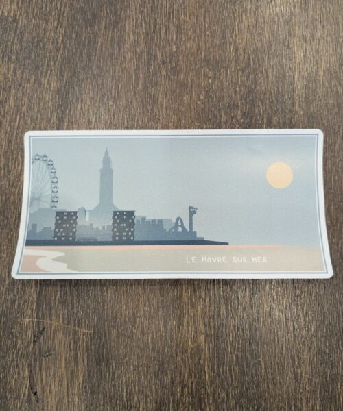 Sticker panoramique Le Havre sur mer