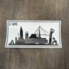 Sticker panoramique skyline du Havre