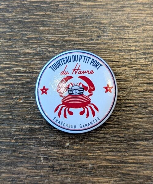 Badge Tourteau from le p'tit port