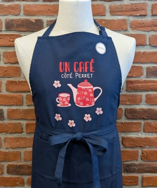 Tablier Un café avec Perret