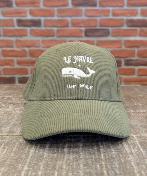 Casquette velours Escale au Havre