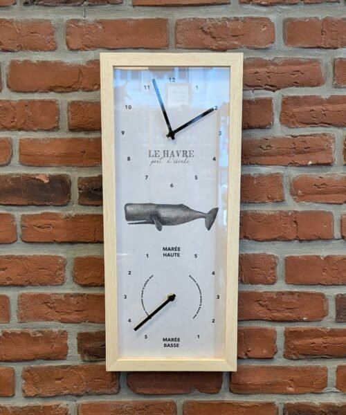 Horloge Le Havre "Heures et Marées", Escale au Havre