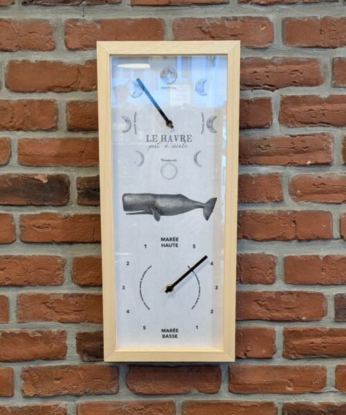 Horloge Lunes et Marées, Escale au Havre